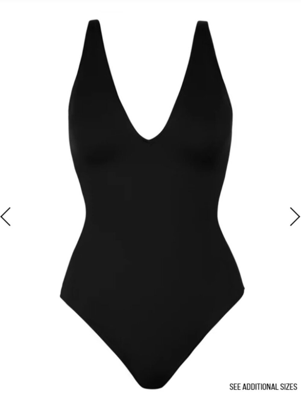 TA3 Plungey Black XS (XLong Torso) Sculpting Corset Swimsuit NWT - Picture 3 of 11